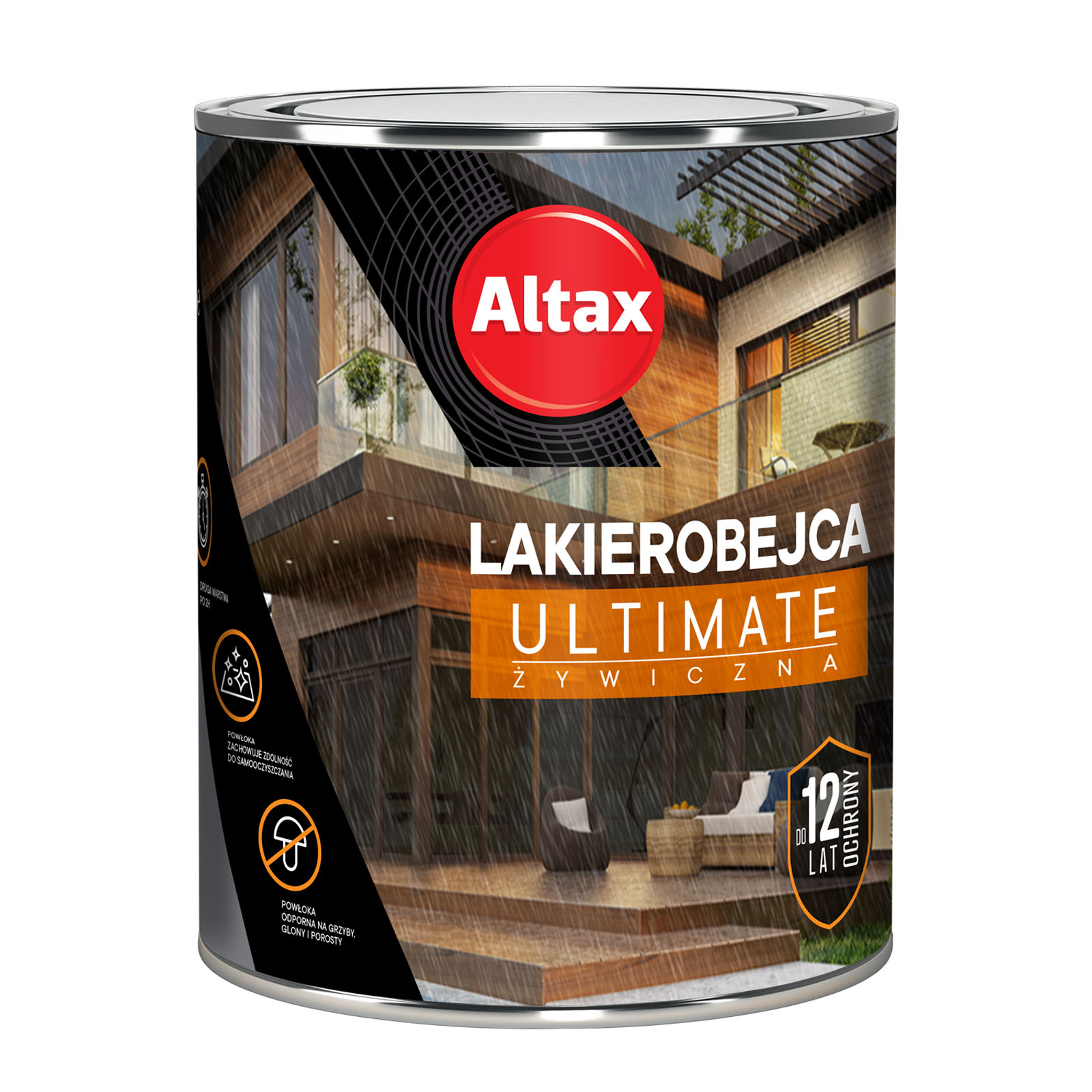 Altax – ხის ფასადის ლაქი ULTIMATE (სინთეტიკური ცვილით) — ლაქები, ზეთები და წებოები